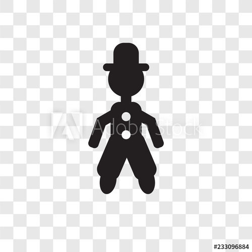 500x500 Acrobat Man Vector Icon Isolated On Transparent Background