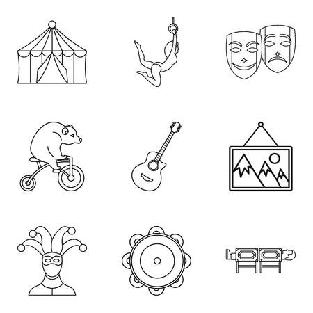 450x450 Acrobat Icons Set Outline Set Of Acrobat Vector Icons For Web