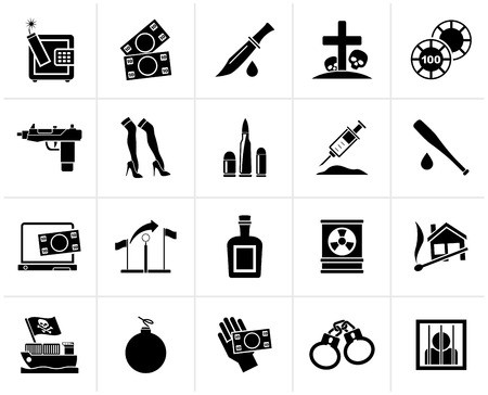 450x364 Black Mafia, Gangster And Organized Criminality Activity Icons