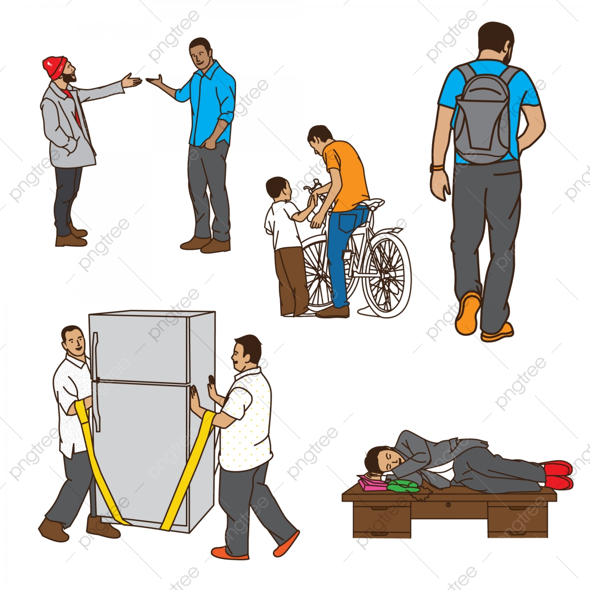 1200x1200 Human Activity Vector, Human, Activities, Activity Png And Vector