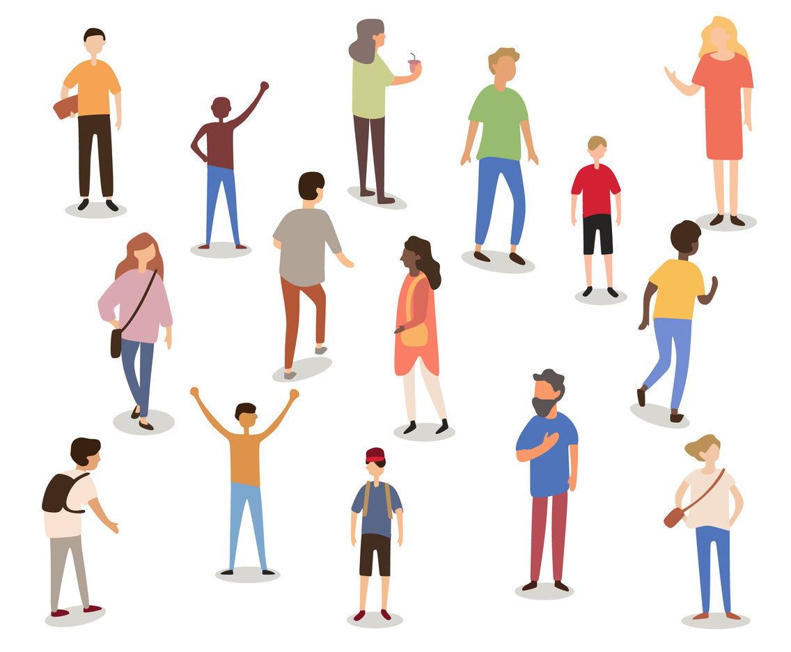 1136x936 People With Activity Vector Vector Art Graphics