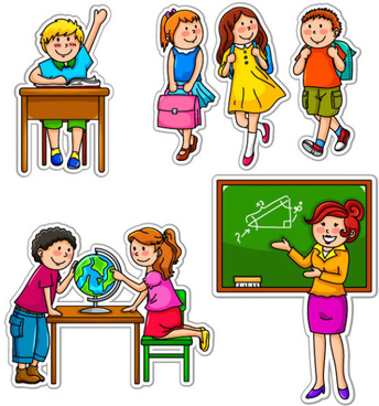 344x368 Children And School Activity Vector Free Vector Download