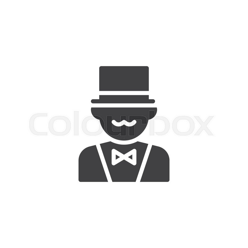 800x800 Circus Actor Vector Icon Filled Flat Stock Vector Colourbox