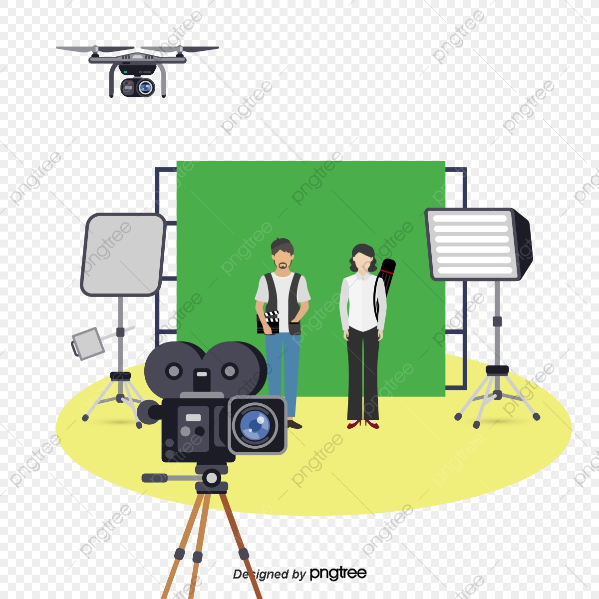 1200x1200 The Actor Was Filming Vector, Director, Video Camera, Actor Png