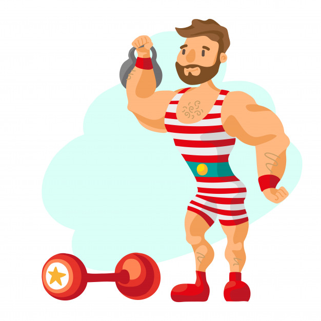 626x626 Vintage Strongman Ancient Athlete Retro Bodybuilder Barbell