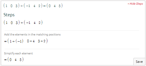 497x227 Advanced Math Solutions Vector Calculator
