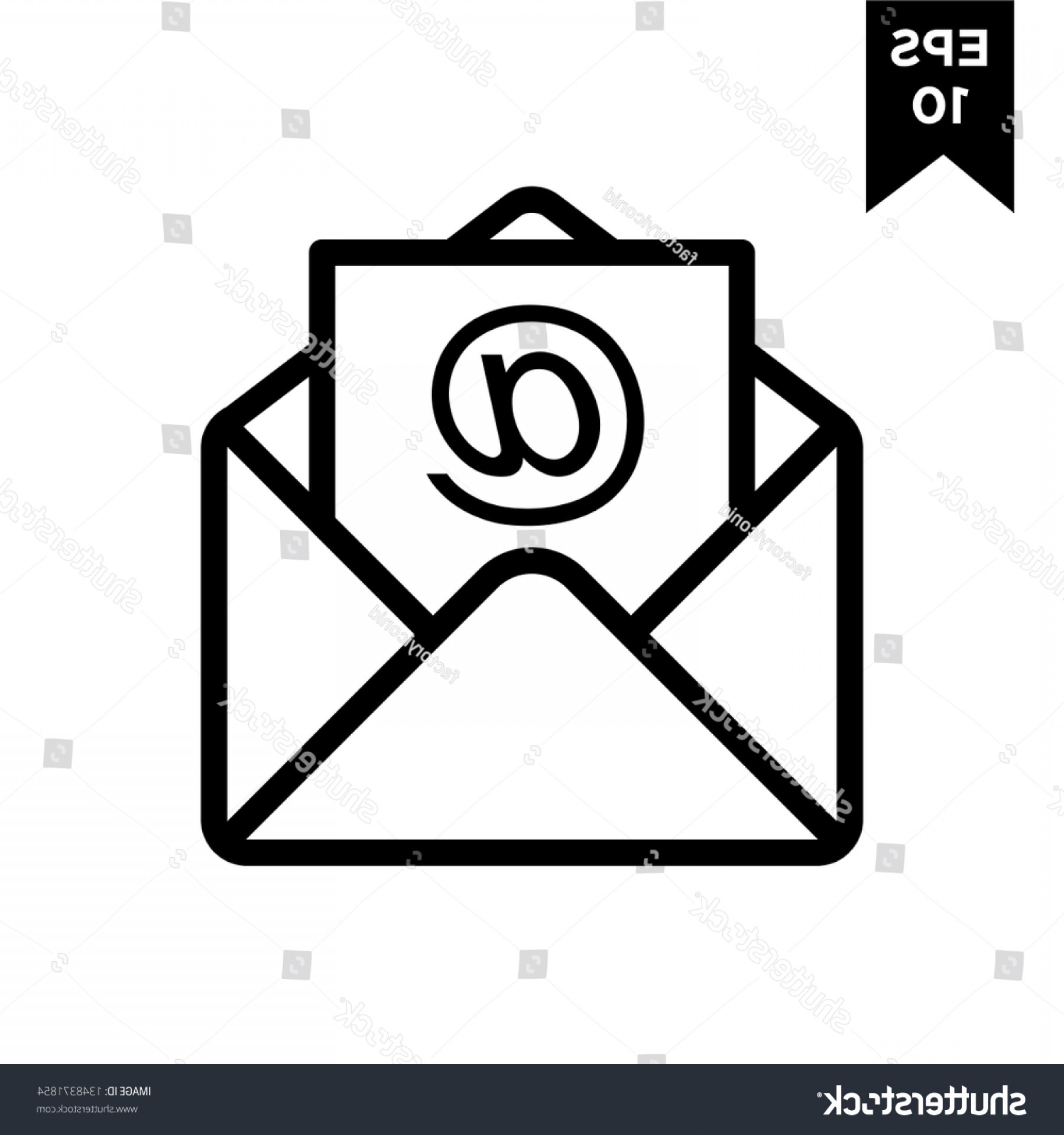 1800x1920 Email Address Icon Vector Logo Illustration Cqrecords