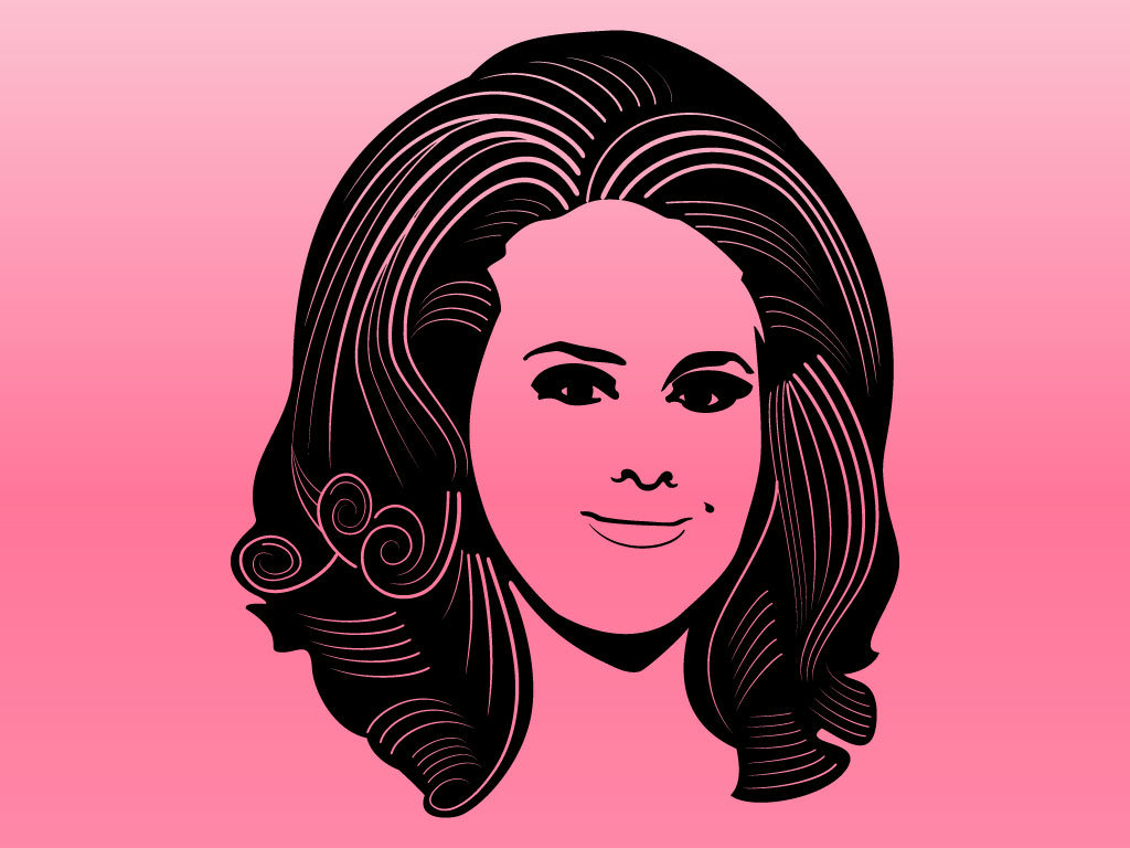 1024x768 Adele Portrait