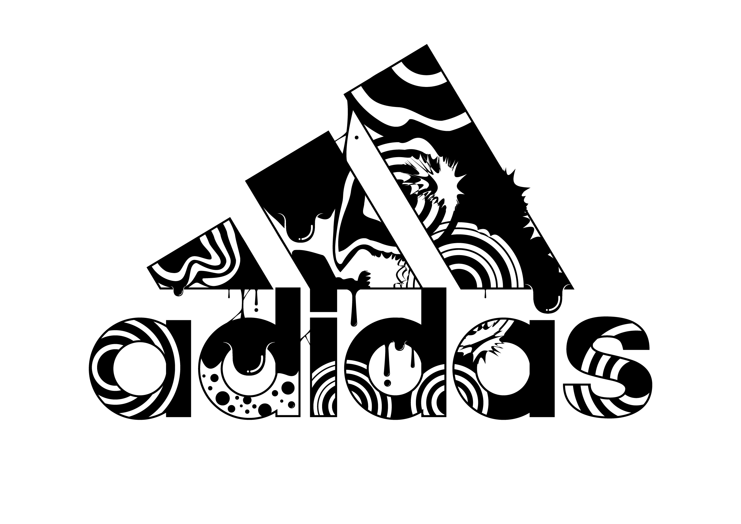 cool adidas logos