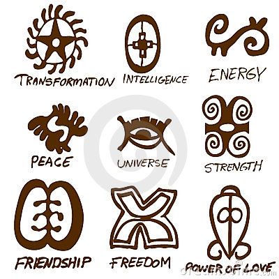400x400 Adinkra Symbols Set Two