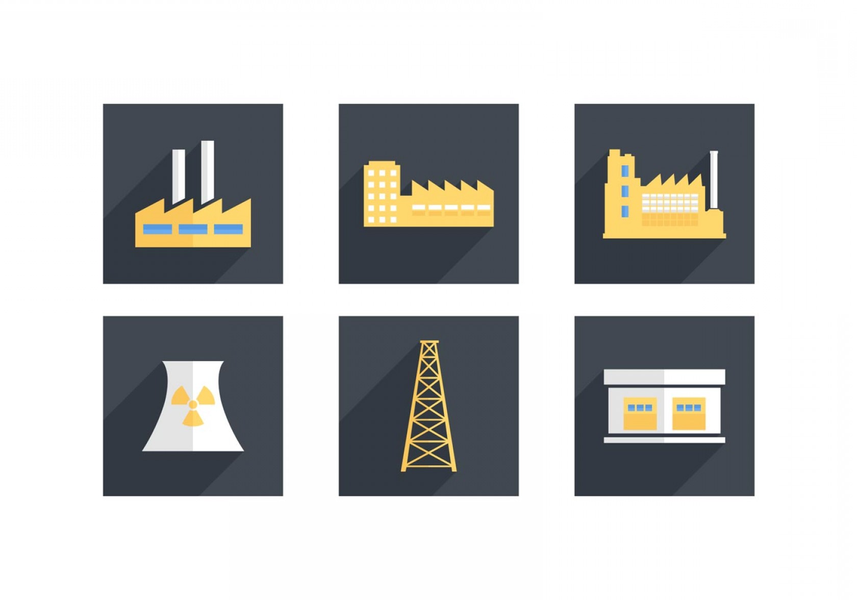 1680x1176 Free Industrial Building Vector Icons Handandbeak