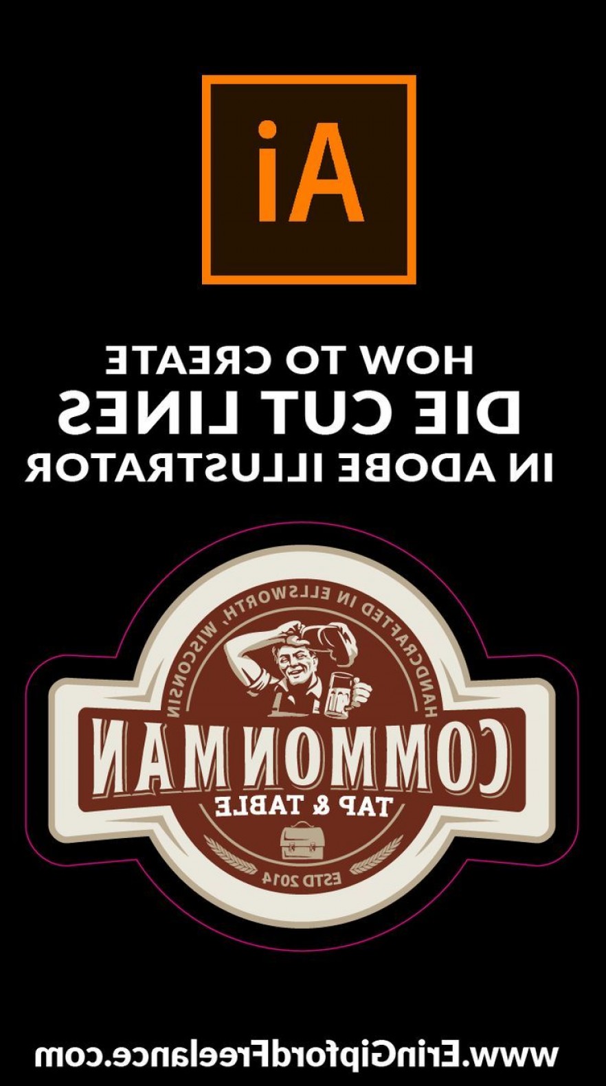 Create In Illustrator Tutorials Vector Logo Lamaison 882x1581 Create In Illustrator Tutorials Vector Logo Lamaison