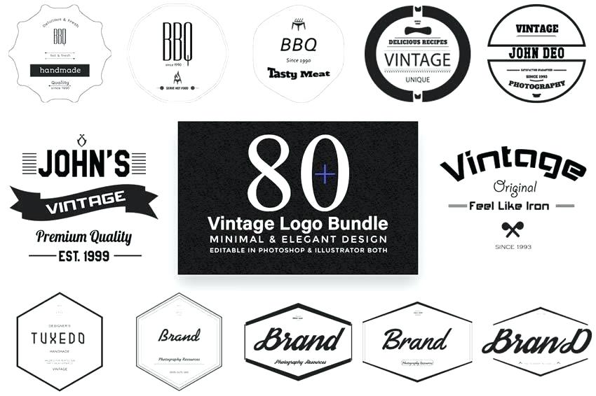 High Quality Free Retro Vintage Vector Templates Logo Template 850x566 High Quality Free Retro Vintage Vector Templates Logo Template
