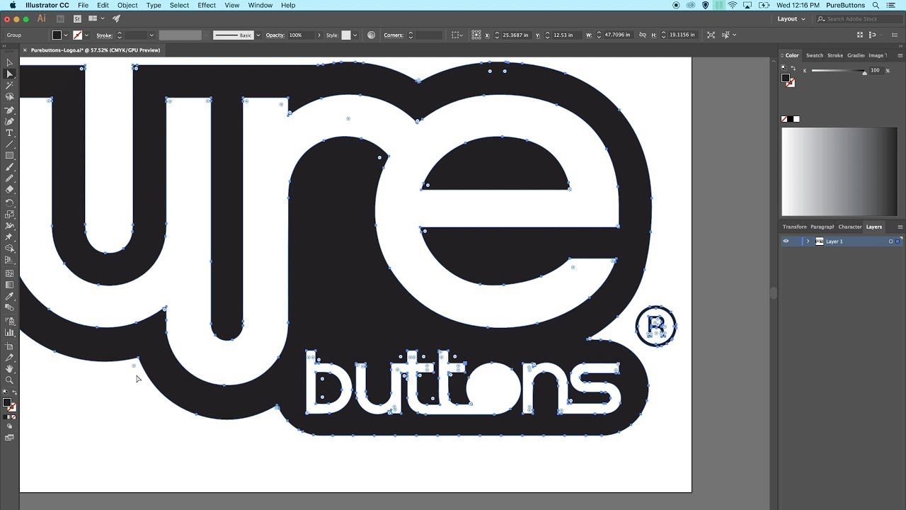 How To Create A Vector Logo In Adobe Illustrator With Image Trace 1280x720 How To Create A Vector Logo In Adobe Illustrator With Image Trace