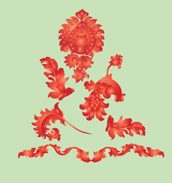 Free Vintage Graphics Flourish Vector Ornaments 600x641 Free Vintage Graphics Flourish Vector Ornaments