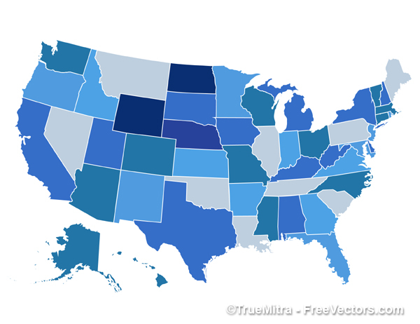 Download Free Usa Map Vector Illustration Free Usa 600x462 Download Free Usa Map Vector Illustration Free Usa