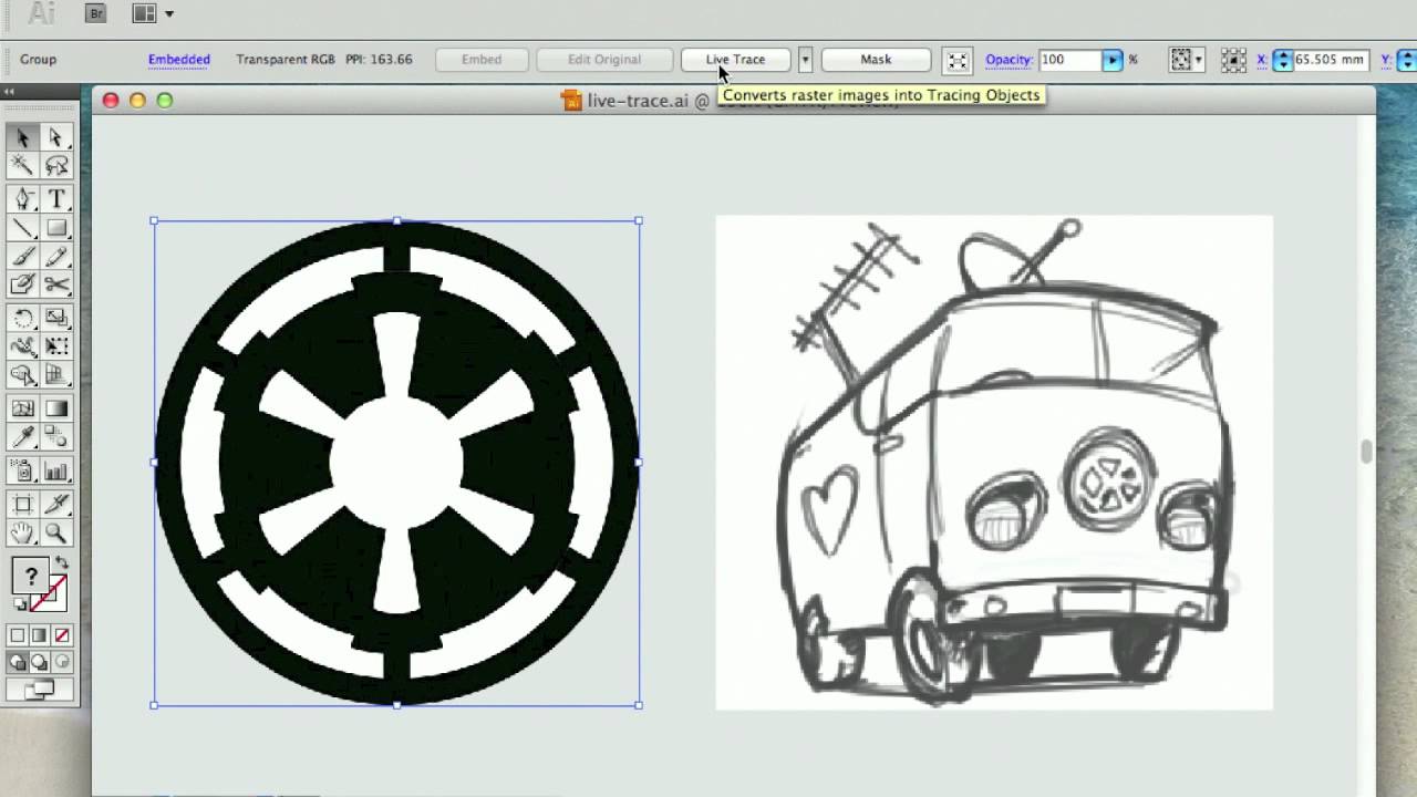 Converting Jpegraster To Vector With Illustrator Live Trace 1280x720 Converting Jpegraster To Vector With Illustrator Live Trace