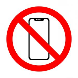 300x300 No Cell Phone Sign Smartphone Icon Vector Hoodamathrun