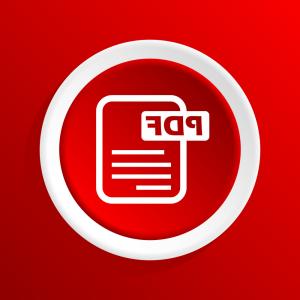 300x300 Pdf Icon On Red Vector Newwaysys