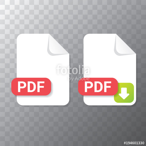500x500 Vector Flat Pdf Icon And Vector Pdf Download Icon Set