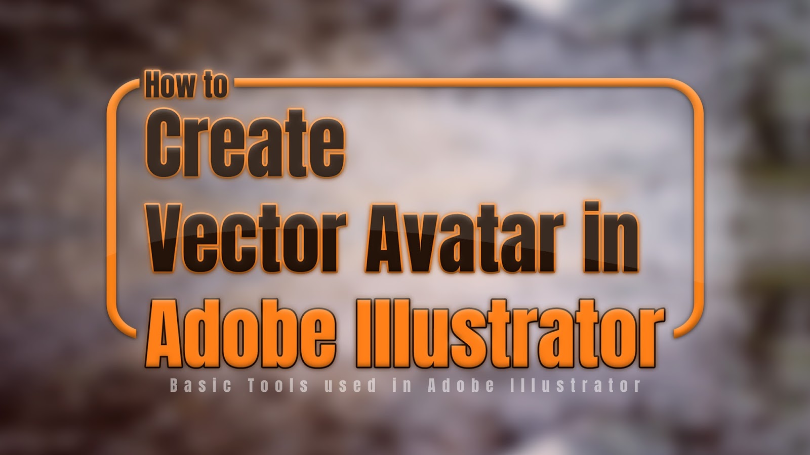 1600x900 How To Create A Vector Avatar In Adobe Illustrator Basic Tools