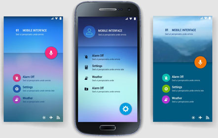 442x280 Adobe Illustrator Mobile App Template Free Vector Download