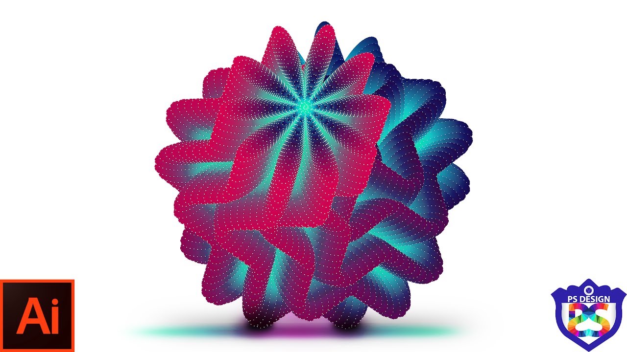 1280x720 How To Blend Vector Art In Adobe Illustrator