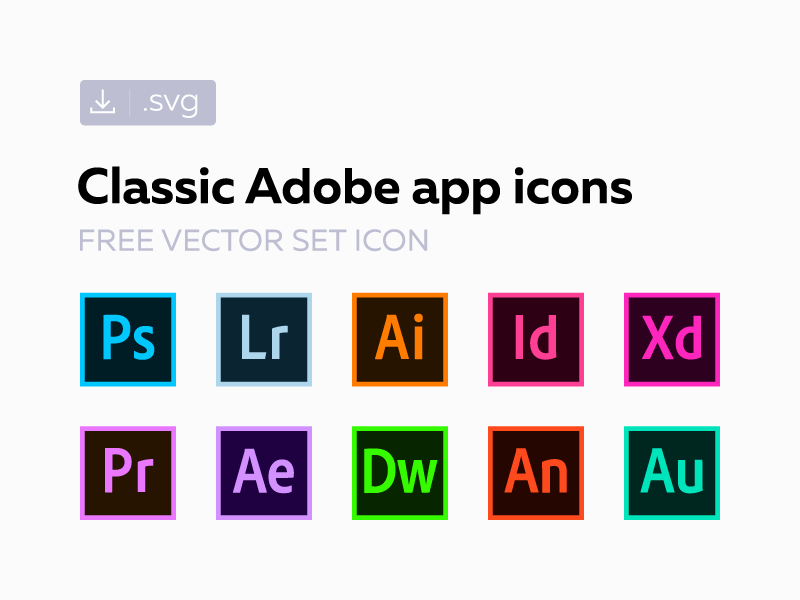 Free Classic Adobe Ss Icons 800x600 Free Classic Adobe Ss Icons