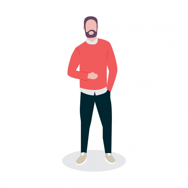 640x640 Illustration Person Character With People Guy Work Lifestyle