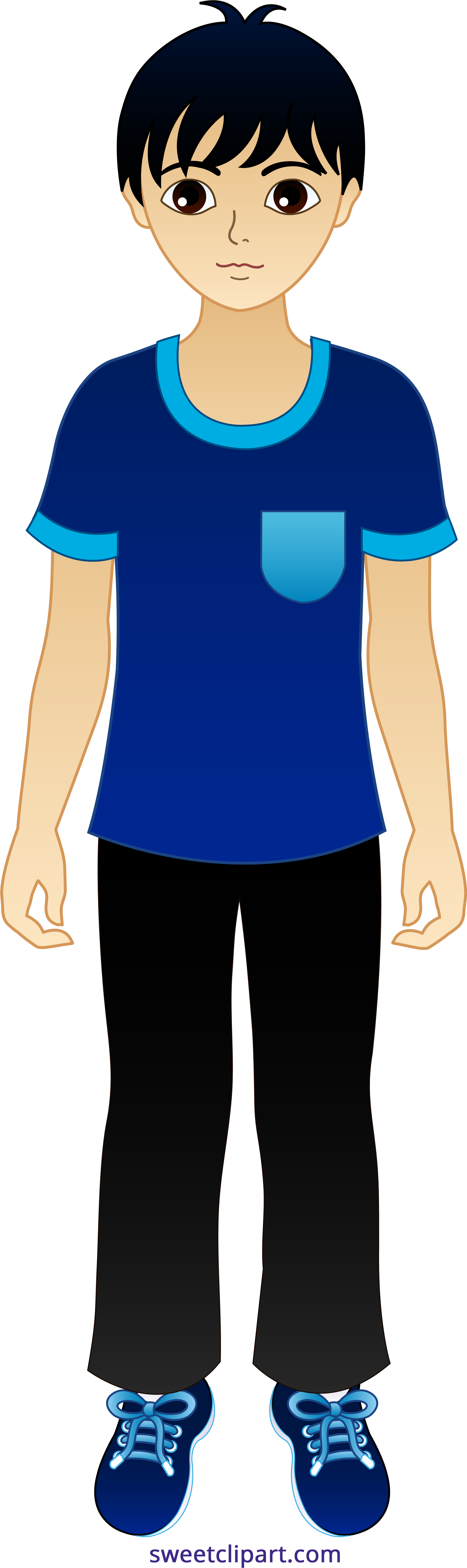 2025x6796 Vector Boy Clipart
