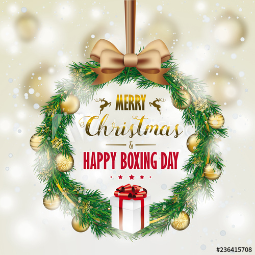 Snowfall Advent Wreath Golden Bauble Christmas Boxing Day 500x500 Snowfall Advent Wreath Golden Bauble Christmas Boxing Day