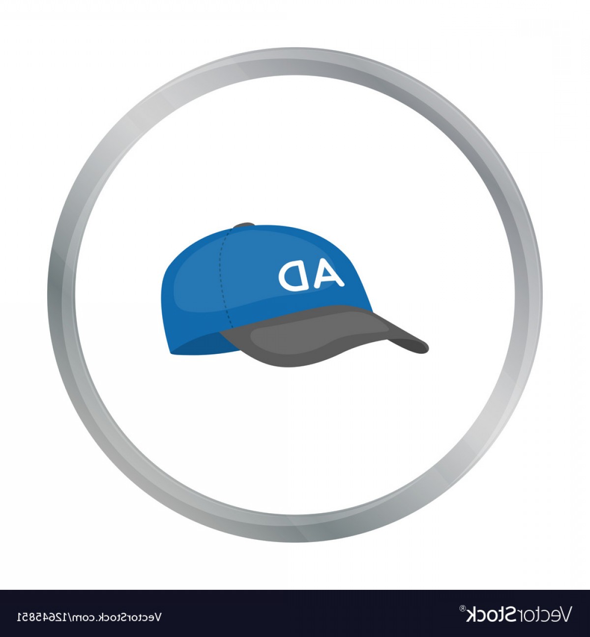 1200x1296 Baseball Cap Advertising Icon In Cartoon Style Vector Wallkeeper