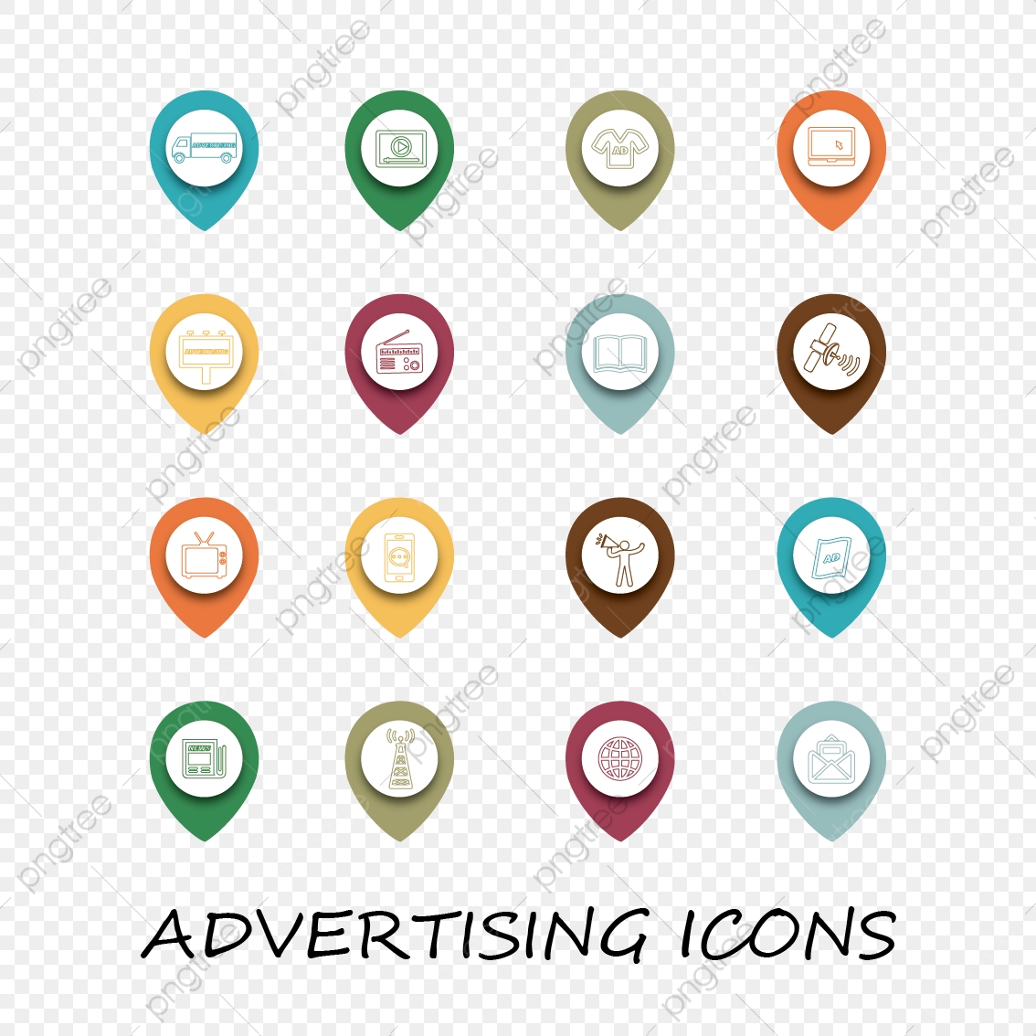1134x1134 Creative Advertising Icon, Advertising Icon, Icon, Advertising Png