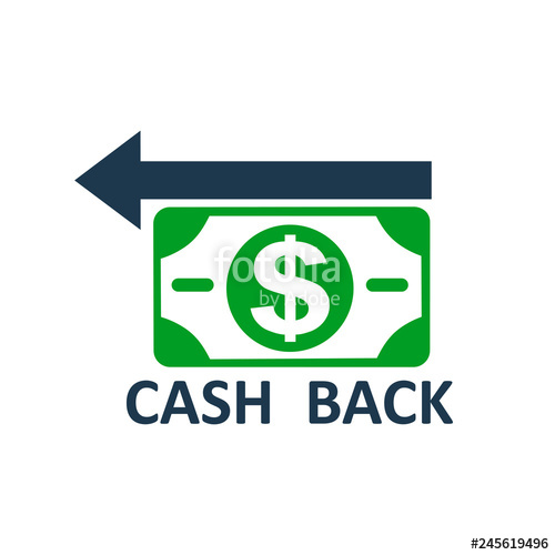 500x500 Cashback Logo Icon Money Cash Back Flyers For Business, Promotion