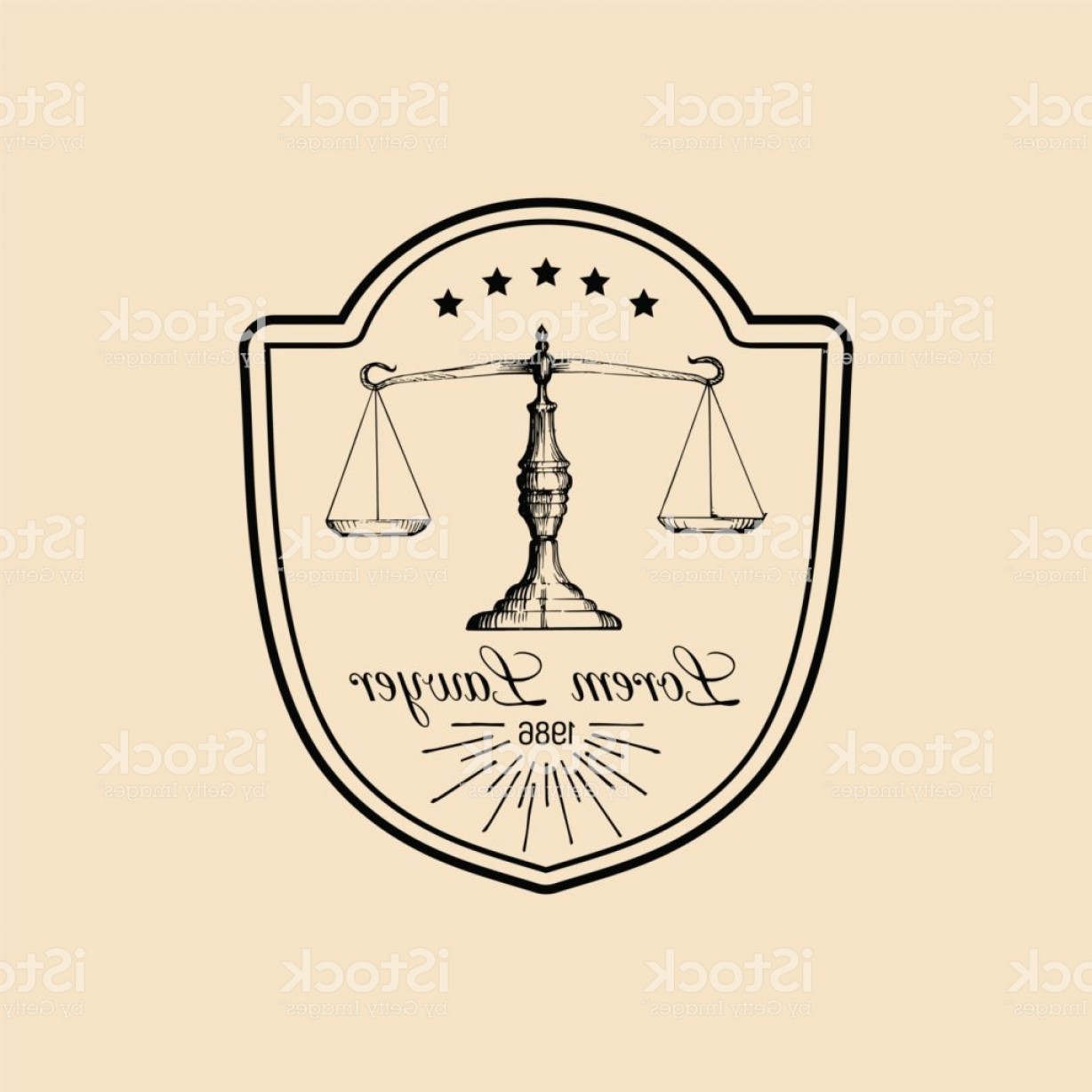 Law Office Icon With Scales Of Justice Illustration Vector Vintage 1228x1228 Law Office Icon With Scales Of Justice Illustration Vector Vintage