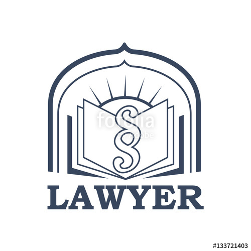 Lawyer Or Advocate Vector Isolated Icon Or Emblem Stock Image 500x500 Lawyer Or Advocate Vector Isolated Icon Or Emblem Stock Image