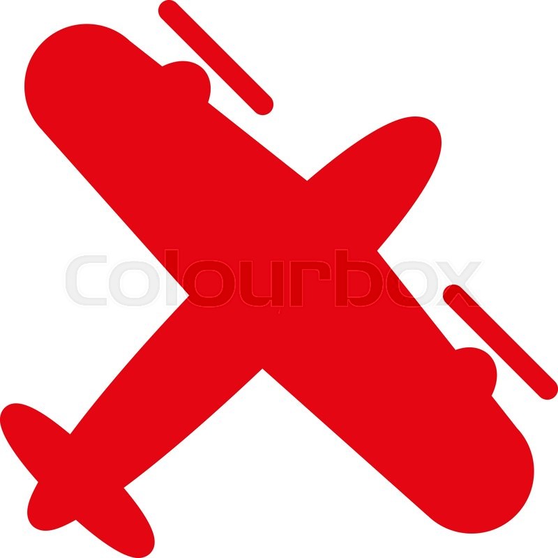 800x800 Screw Aeroplane Vector Icon Style Is Stock Vector Colourbox