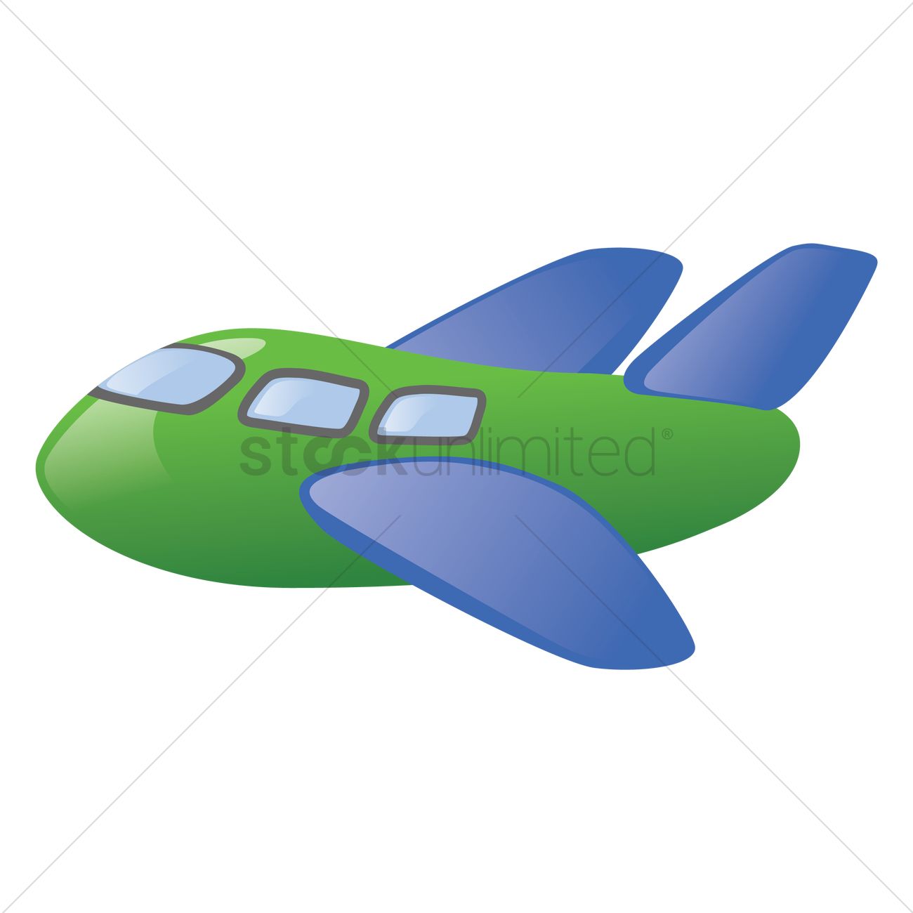 1300x1300 Aeroplane Vector Image