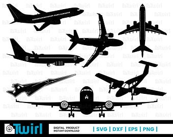 340x270 Aeroplane Clipart Etsy