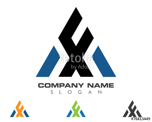 500x400 Af, Fa Logo Stock Image And Royalty Free Vector