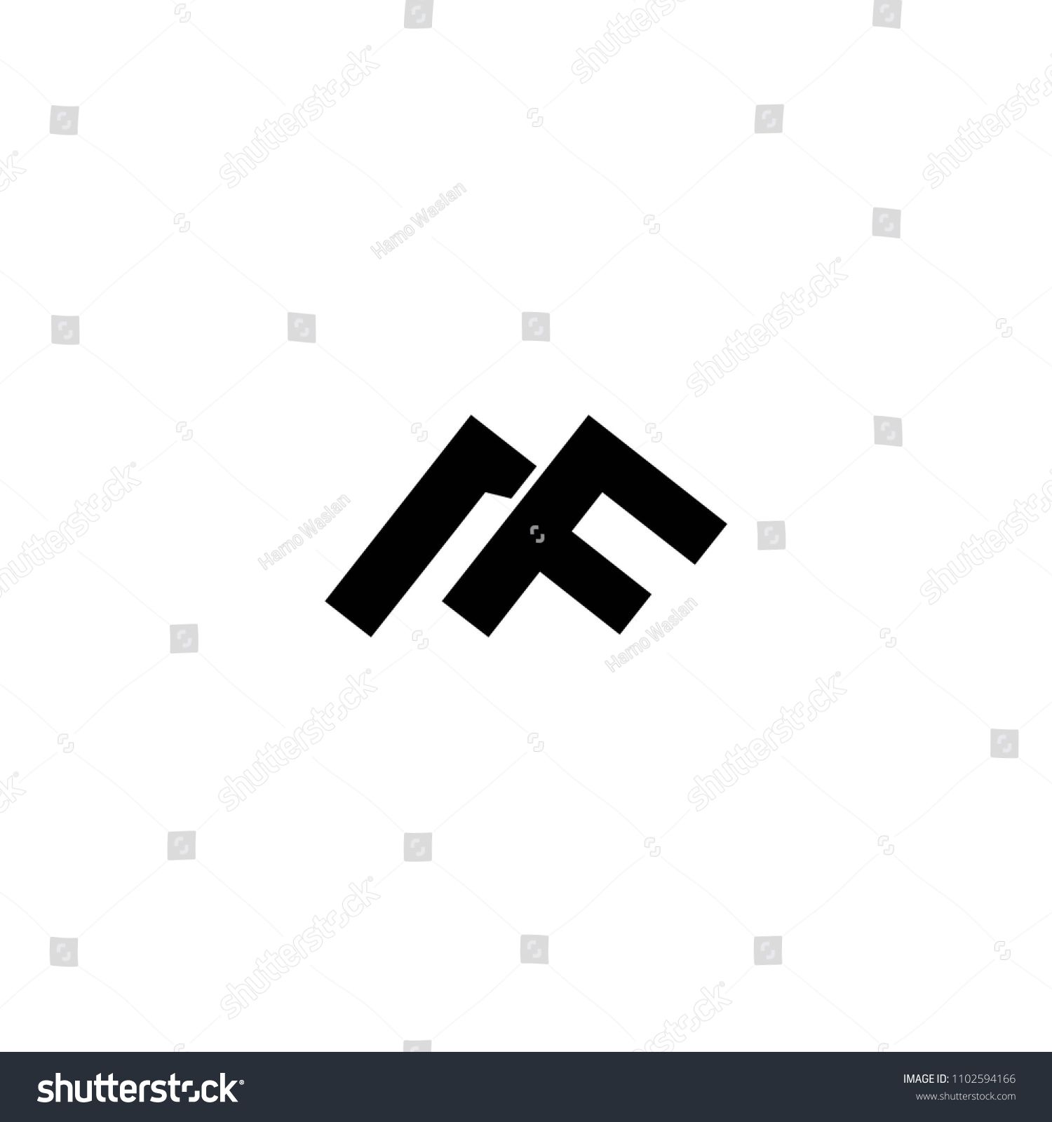 1500x1600 Mf Letter Logo Vector Af Letter Logo Vector Mountain Logo Vector