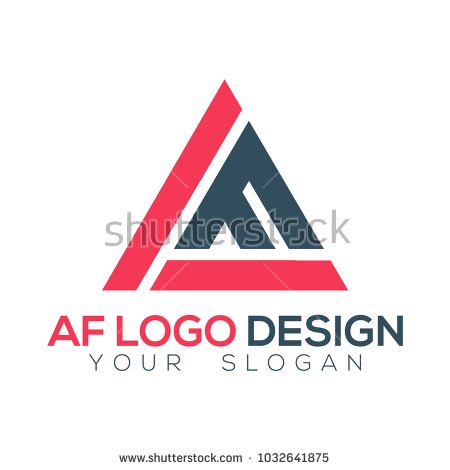 450x470 Af Letter Design Logo Vector Shutterstock Collection Logos