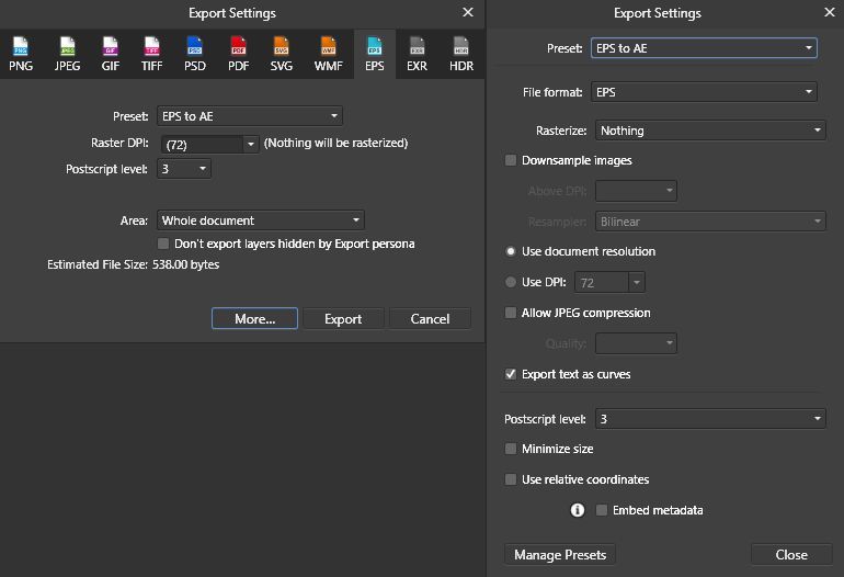 770x526 How To Save Affinity Designer Vector For After Effects