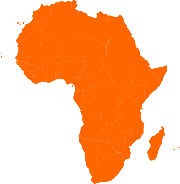Africa Map Continent African Continent Clip Art 588x600 Africa Map Continent African Continent Clip Art
