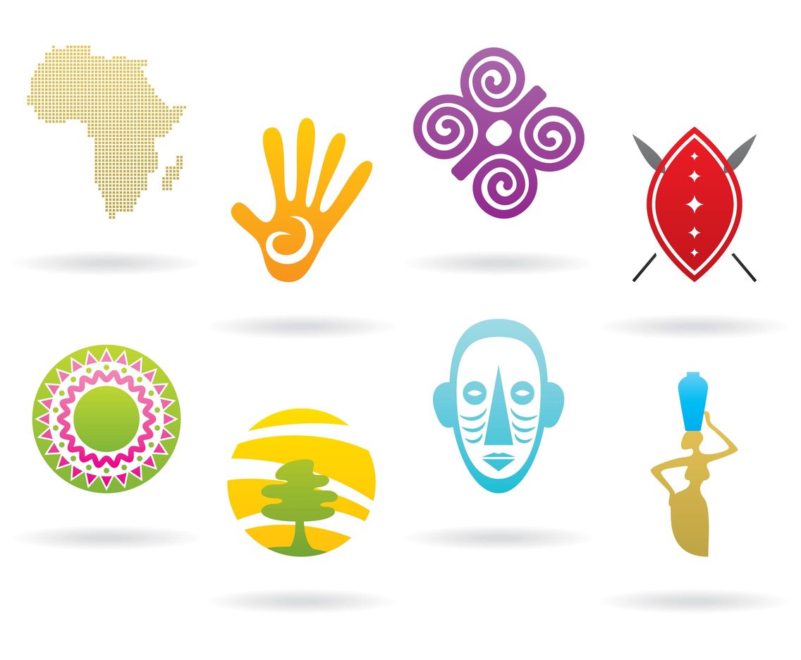 1136x936 African Logos Vector Art Graphics