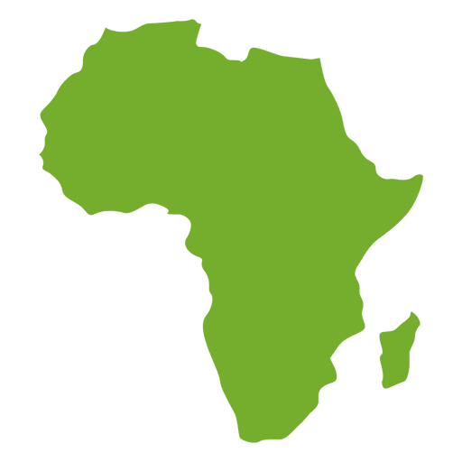 Green Africa Continental Map 512x512 Green Africa Continental Map