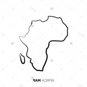 Africa Outline Vector at Vectorified.com | Collection of Africa Outline ...