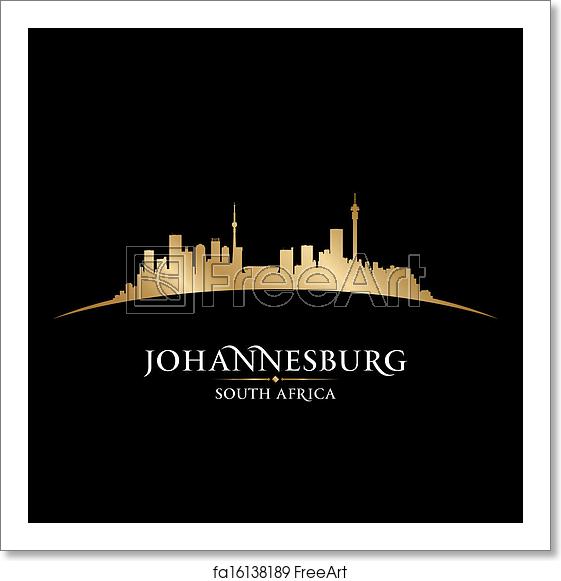 Free Art Print Of Johannesburg South Africa City Skyline 561x581 Free Art Print Of Johannesburg South Africa City Skyline