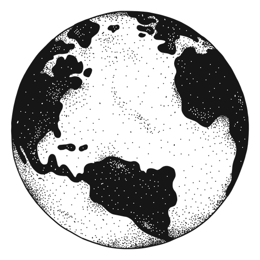 Planet Earth Globe America Africa Silhouette 512x512 Planet Earth Globe America Africa Silhouette