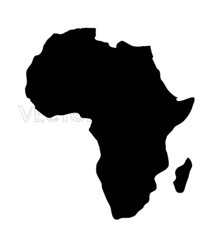 442x500 Buy This Royalty Free Africa Vector Illustration